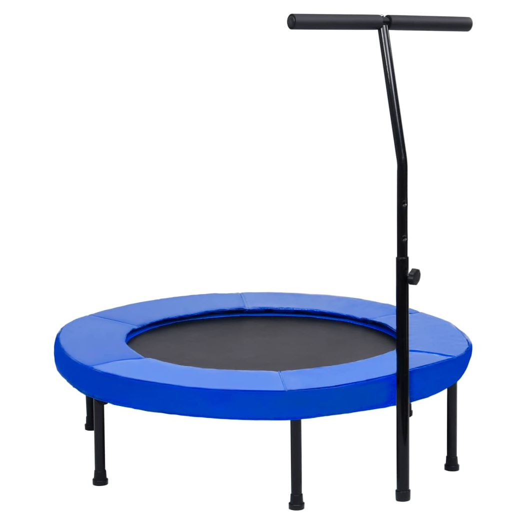 Fitness Trampoline with Handle and Safety Pad 102 cm