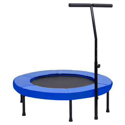 Fitness Trampoline with Handle and Safety Pad 102 cm