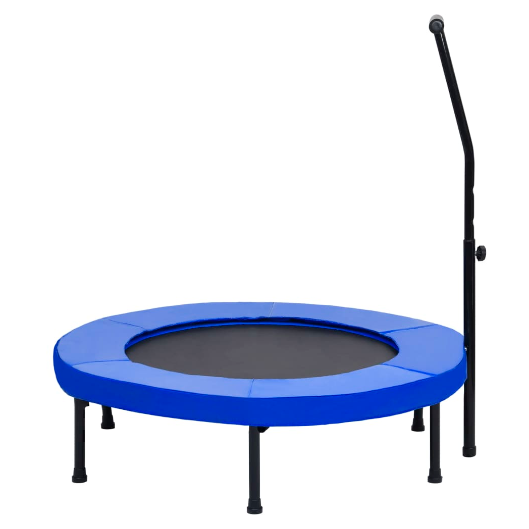 Fitness Trampoline with Handle and Safety Pad 102 cm