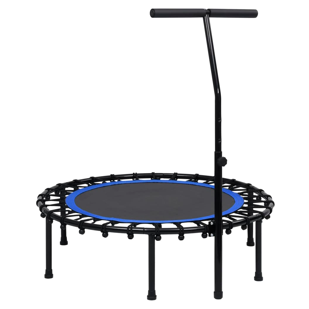 Fitness Trampoline with Handle and Safety Pad 102 cm