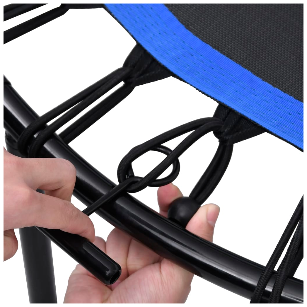 Fitness Trampoline with Handle and Safety Pad 102 cm