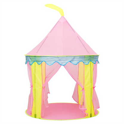 Children Play Tent with 250 Balls Pink 100x100x127 cm