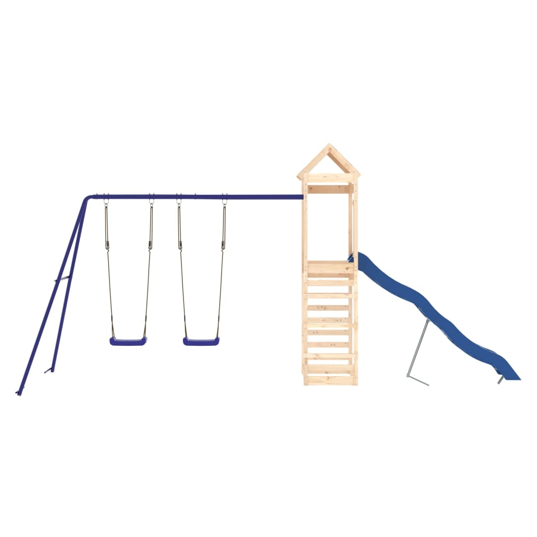 Outdoor Playset Solid Wood Pine