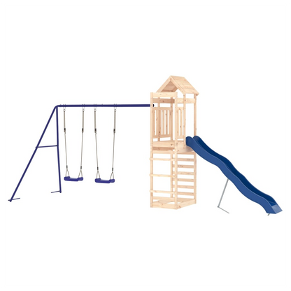 Outdoor Playset Solid Wood Pine