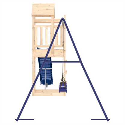 Outdoor Playset Solid Wood Pine