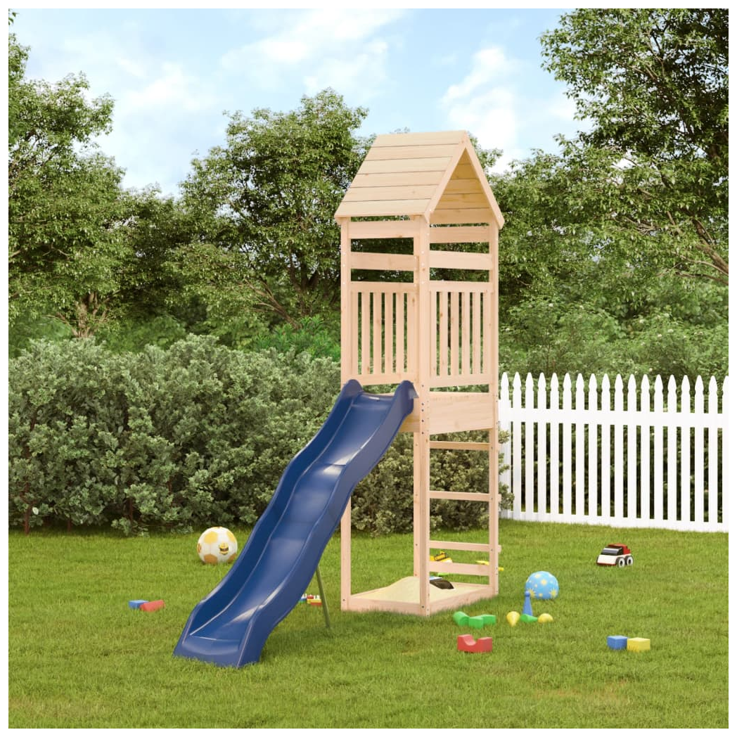 Outdoor Playset Solid Wood Pine
