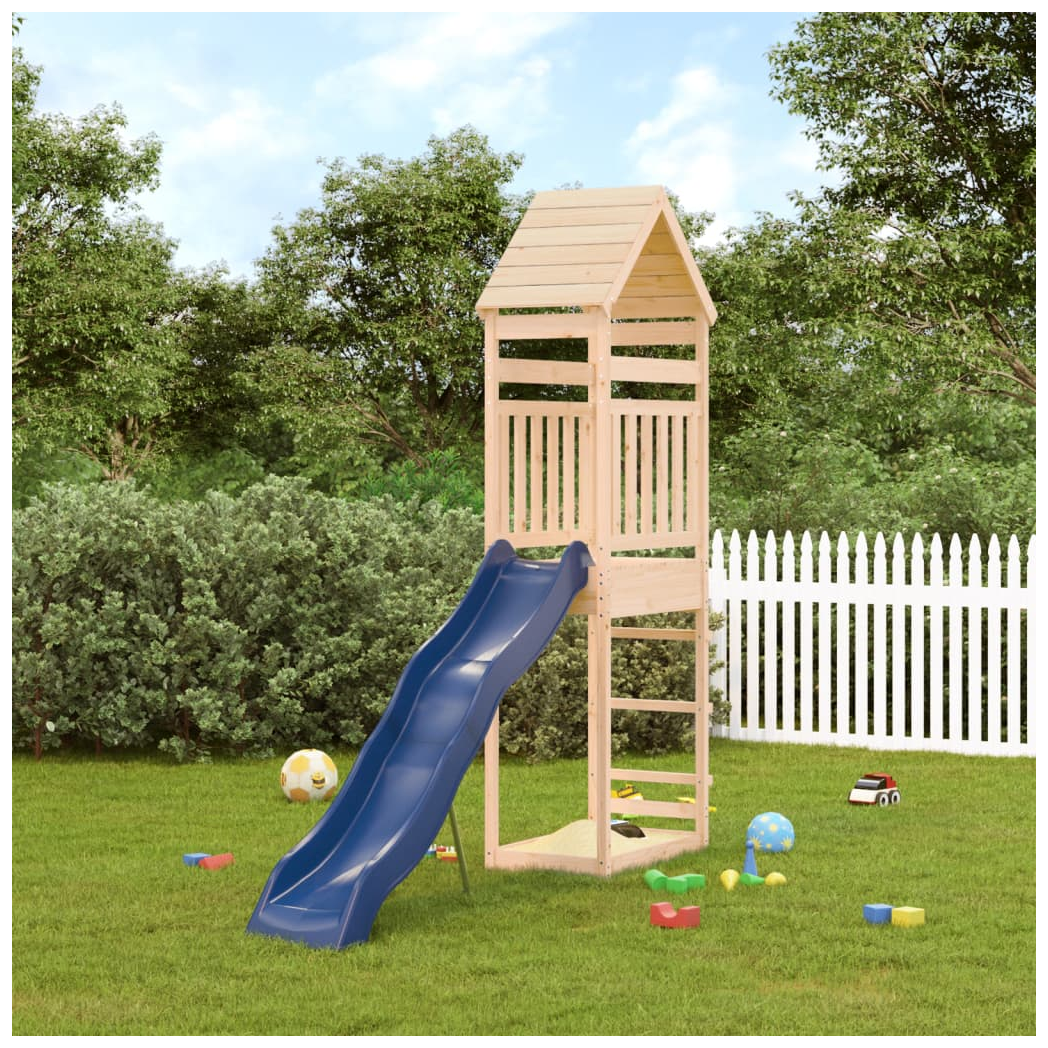Outdoor Playset Solid Wood Pine