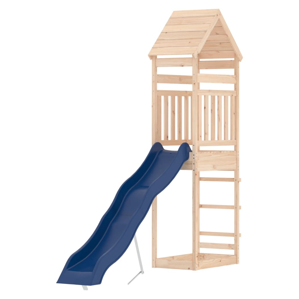 Outdoor Playset Solid Wood Pine