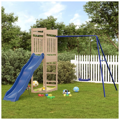 Outdoor Playset Solid Wood Pine