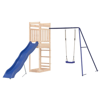 Outdoor Playset Solid Wood Pine