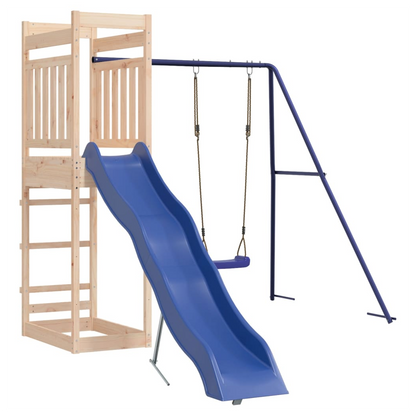 Outdoor Playset Solid Wood Pine