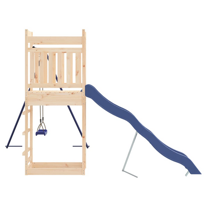 Outdoor Playset Solid Wood Pine