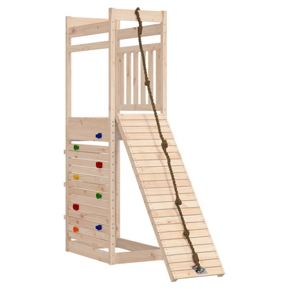 Outdoor Playset Solid Wood Pine