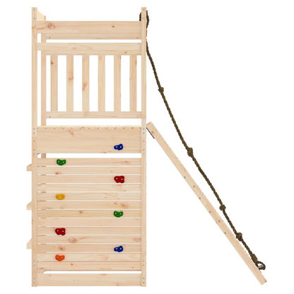 Outdoor Playset Solid Wood Pine