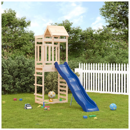 Outdoor Playset Solid Wood Pine