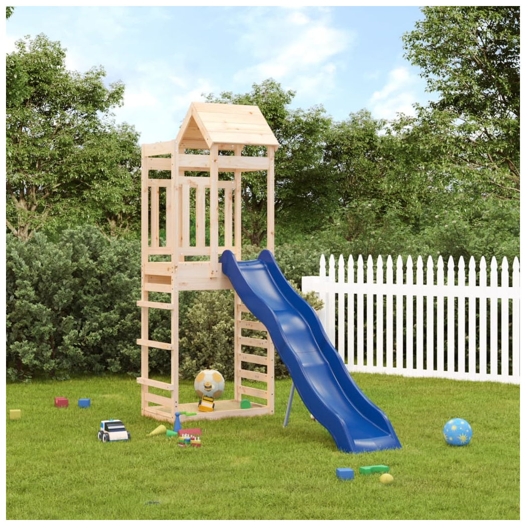 Outdoor Playset Solid Wood Pine