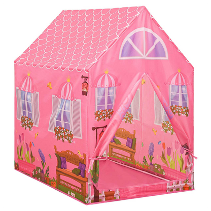Children Play Tent with 250 Balls Pink 69x94x104 cm