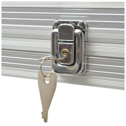 Poker Set with 500 Laser Chips Aluminium