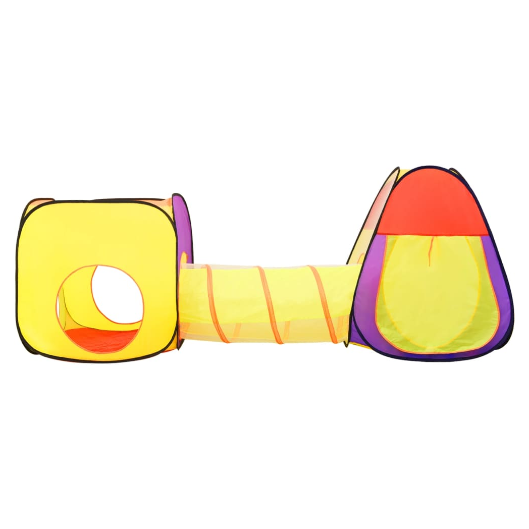 Children Play Tent with 250 Balls Multicolour 255x80x100 cm