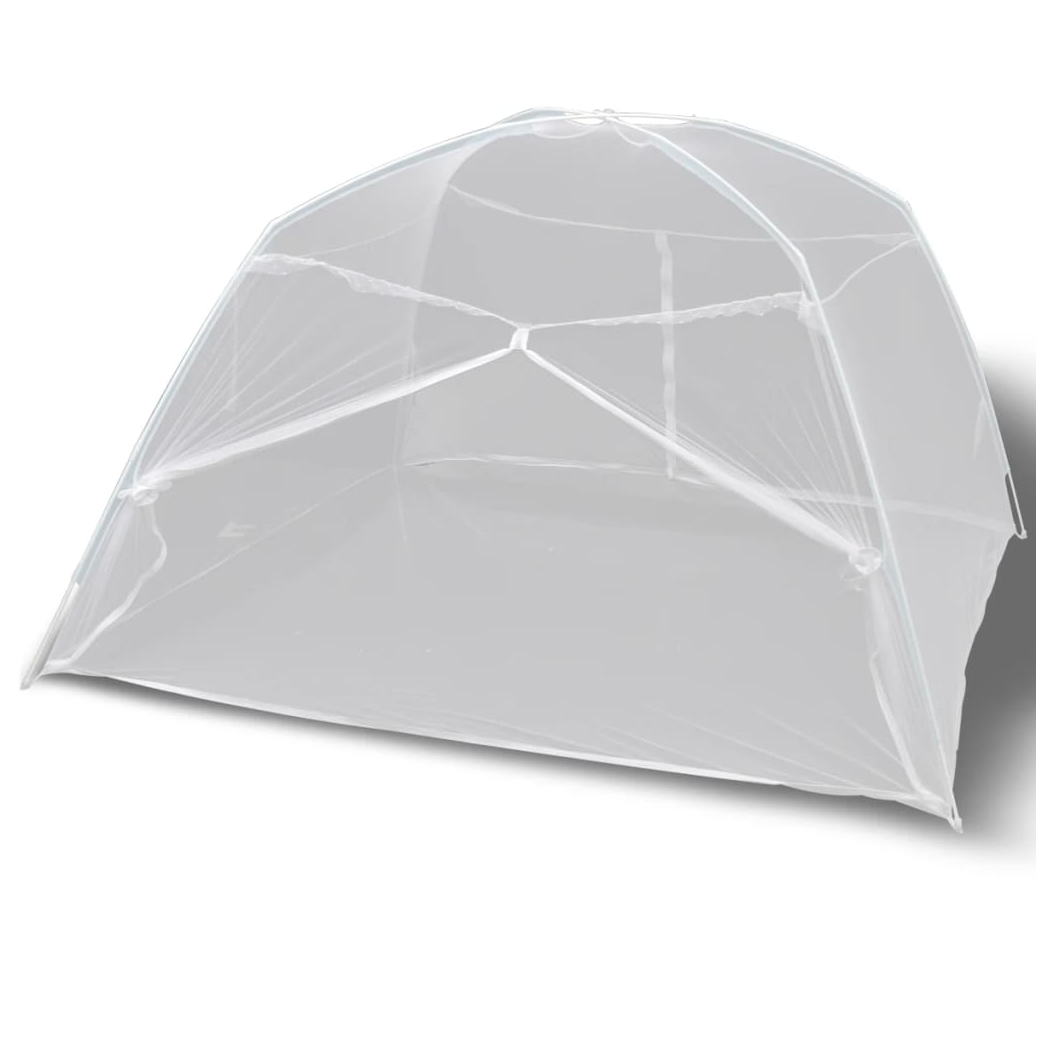 Mongolia Net Mosquito Net 2 Doors 200 x 120 x 130 cm White