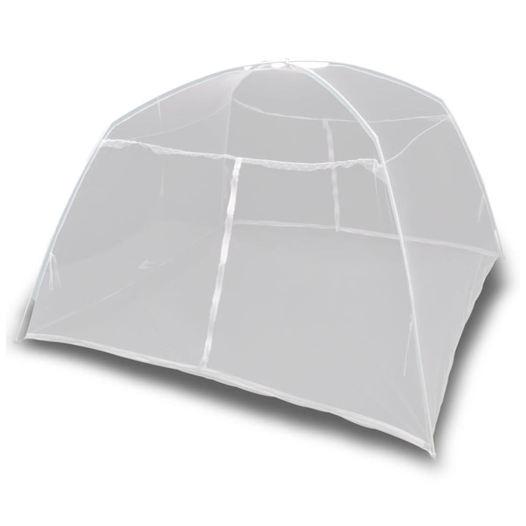 Mongolia Net Mosquito Net 2 Doors 200 x 120 x 130 cm White