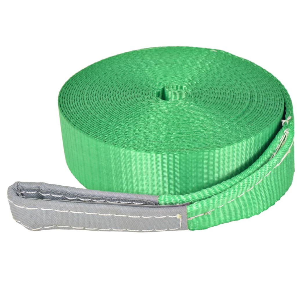 Slackline 15 m x 50 mm 150 kg Green