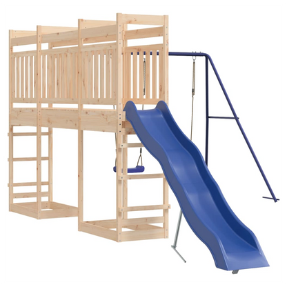 Outdoor Playset Solid Wood Pine