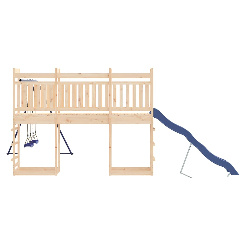 Outdoor Playset Solid Wood Pine