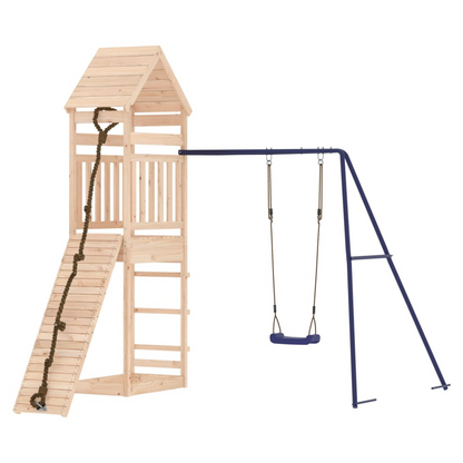 Outdoor Playset Solid Wood Pine