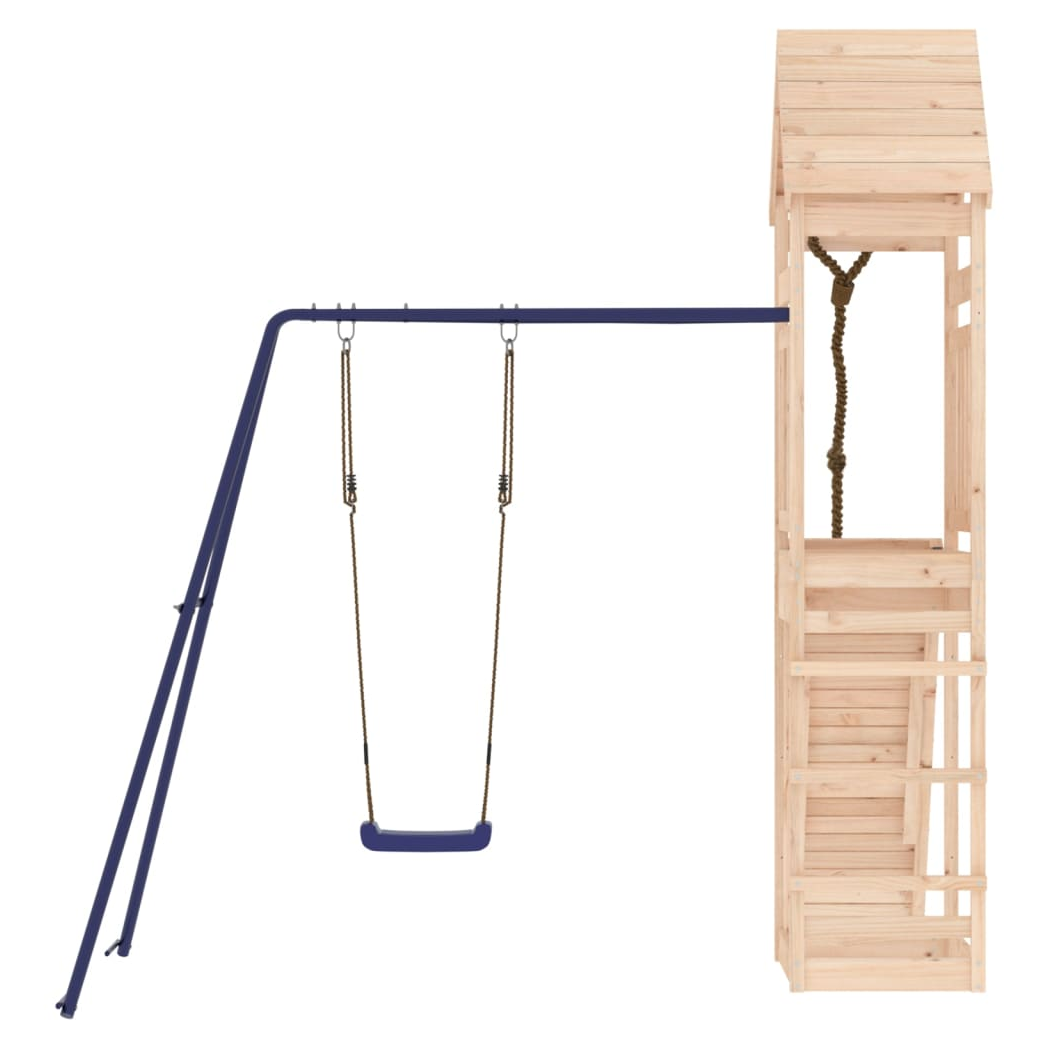 Outdoor Playset Solid Wood Pine