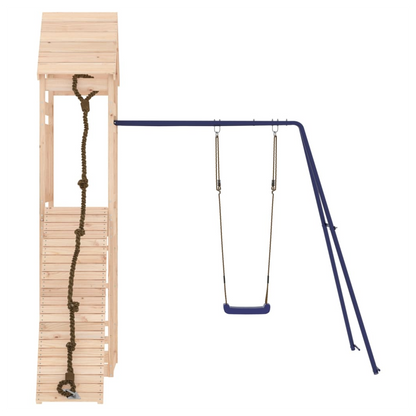 Outdoor Playset Solid Wood Pine