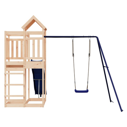 Outdoor Playset Solid Wood Pine
