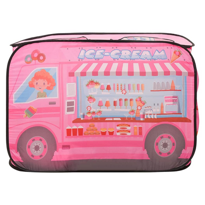 Children Play Tent with 250 Balls Pink 70x112x70 cm