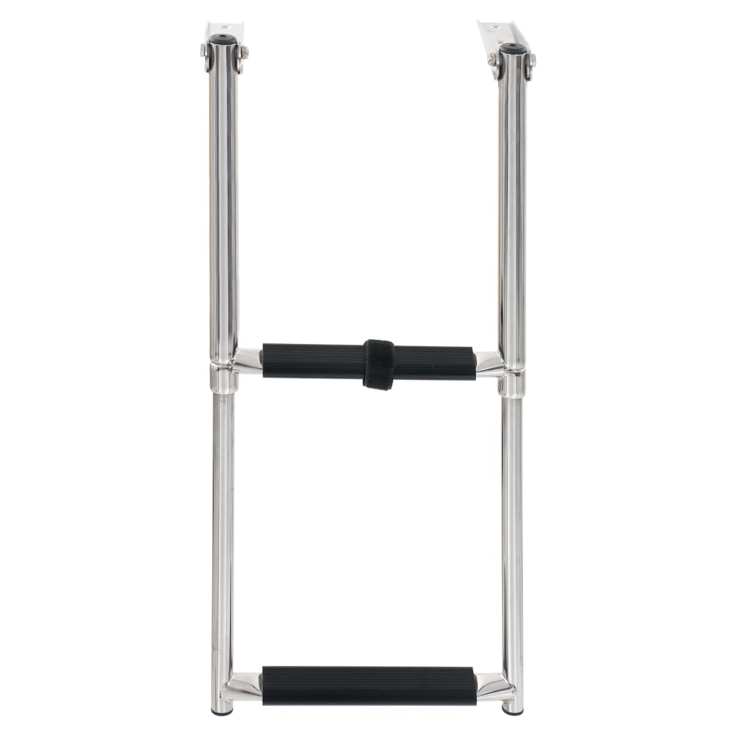 Folding Boarding Ladder 2-step Stainless Steel