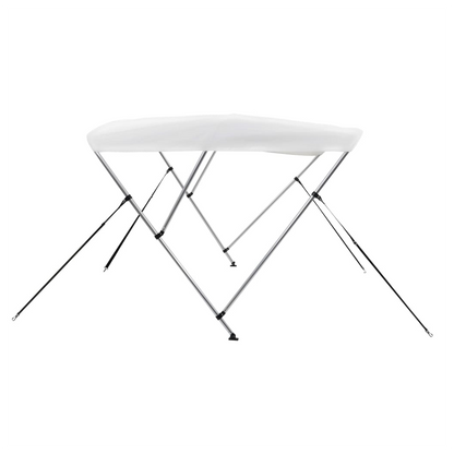 3 Bow Bimini Top White 183x140x137 cm
