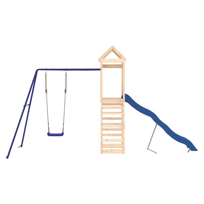 Outdoor Playset Solid Wood Pine