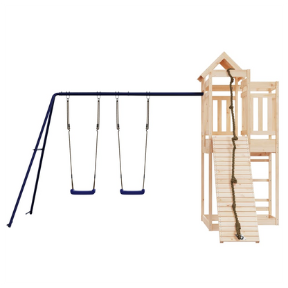 Outdoor Playset Solid Wood Pine