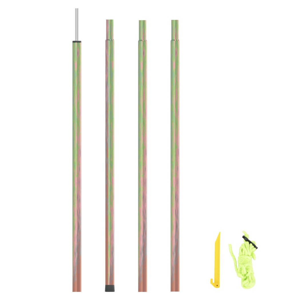 Sunshade Sail Pole 200 cm Galvanised Steel