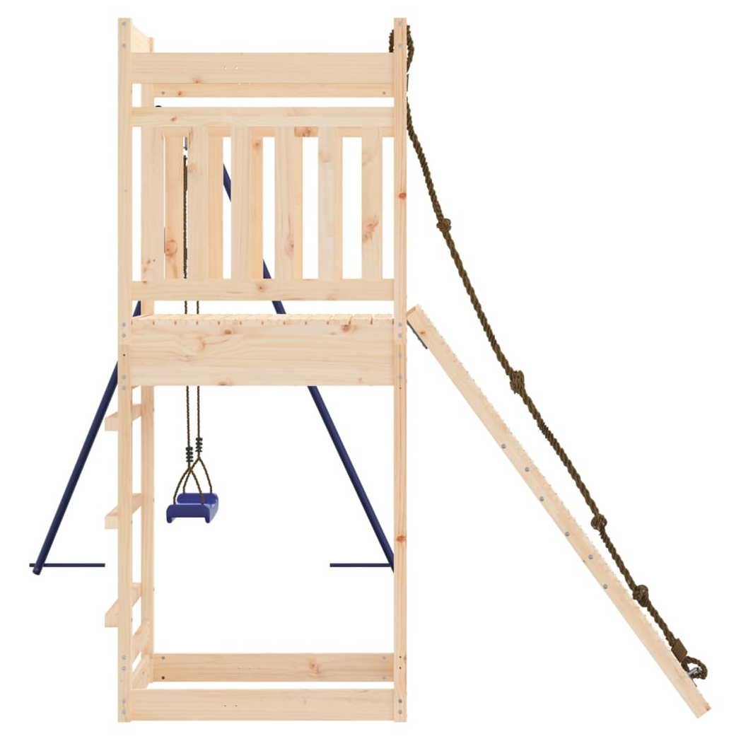 Outdoor Playset Solid Wood Pine
