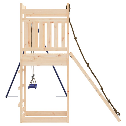 Outdoor Playset Solid Wood Pine