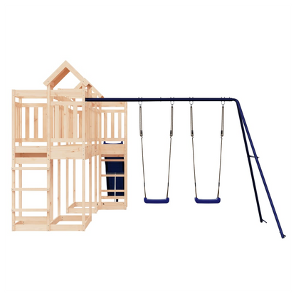 Outdoor Playset Solid Wood Pine