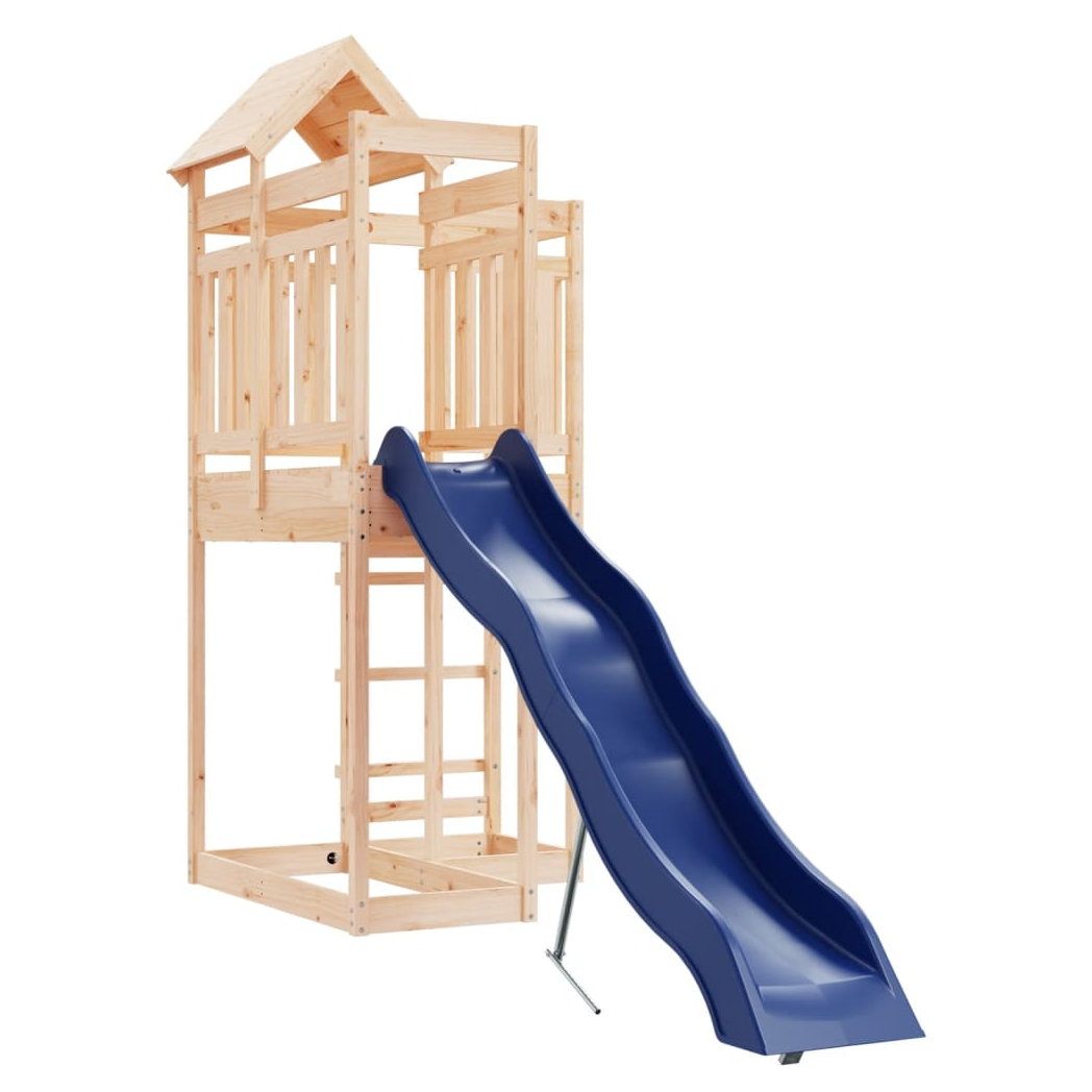 Outdoor Playset Solid Wood Pine