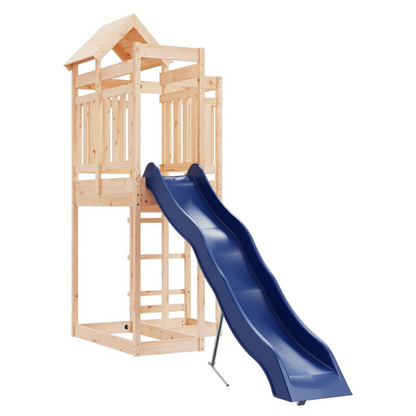 Outdoor Playset Solid Wood Pine