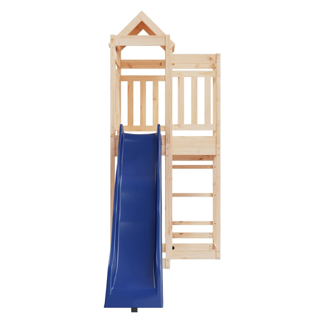 Outdoor Playset Solid Wood Pine