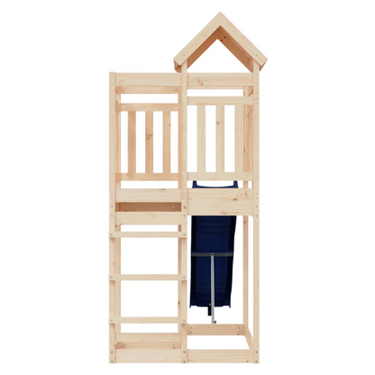 Outdoor Playset Solid Wood Pine