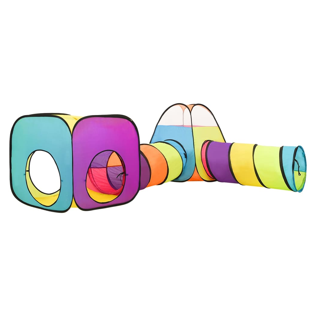 Children Play Tent with 250 Balls Multicolour 190x264x90 cm