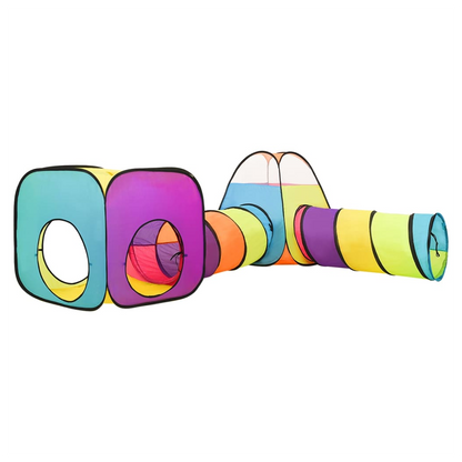 Children Play Tent with 250 Balls Multicolour 190x264x90 cm