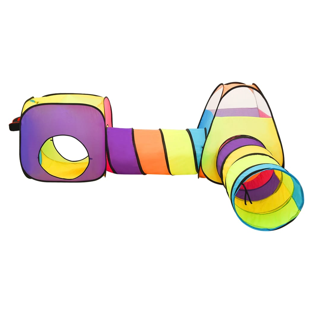 Children Play Tent with 250 Balls Multicolour 190x264x90 cm