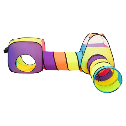 Children Play Tent with 250 Balls Multicolour 190x264x90 cm