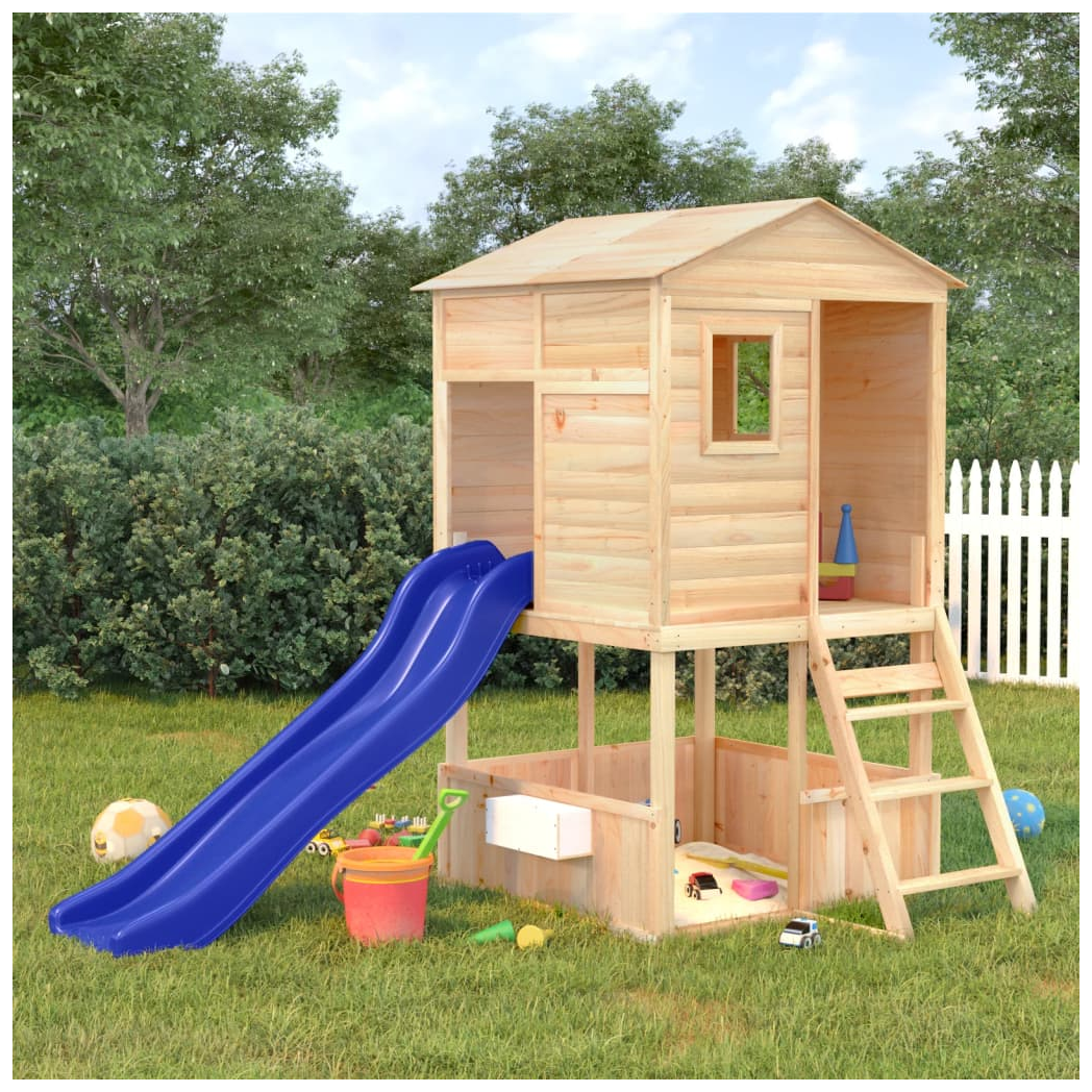 Outdoor Playset Solid Wood Fir